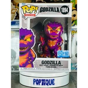 Godzilla Retro Futurism Art Godzilla Premium Funko Pop! #1894